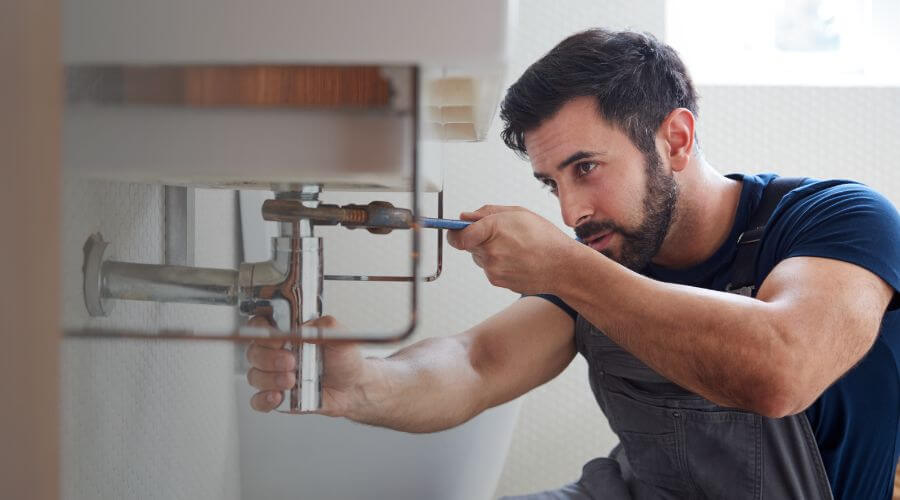 Sink faucet installation in Oakford, IN